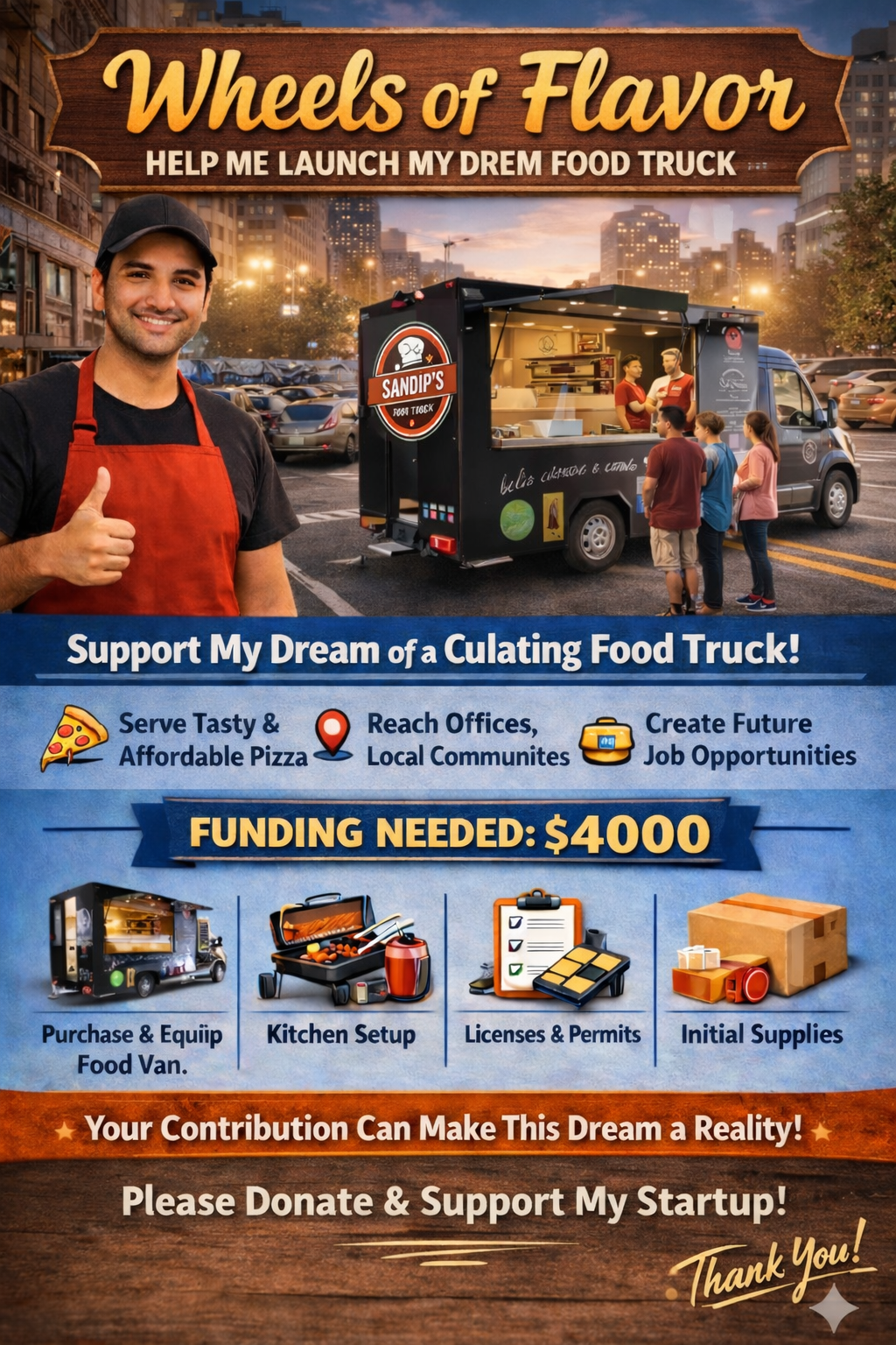 Help Us Launch Our Food Truck