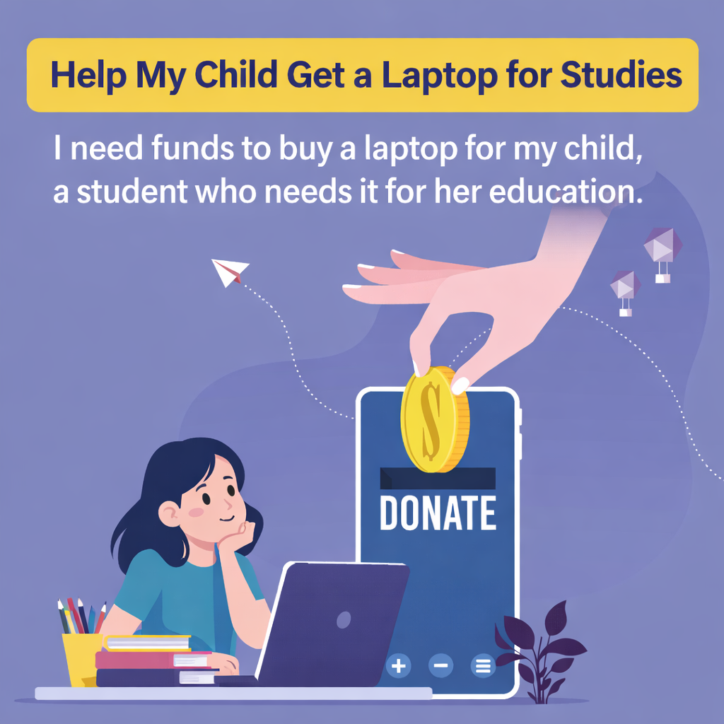 Help My Child Get a Laptop for Education